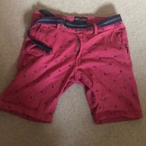 Dark Red Men’s shorts